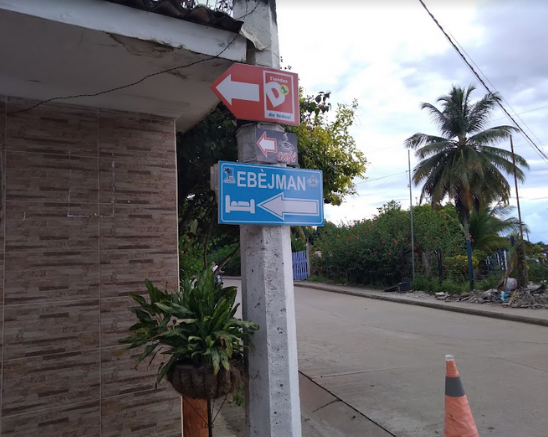 aviso que dice “ebÉjman” 20/08/2021